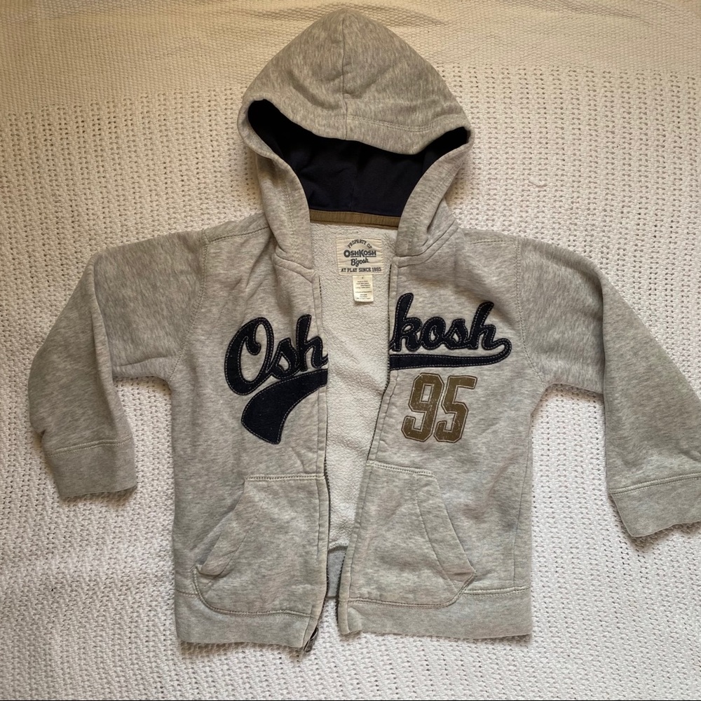 OshKosh Gray Hoodie